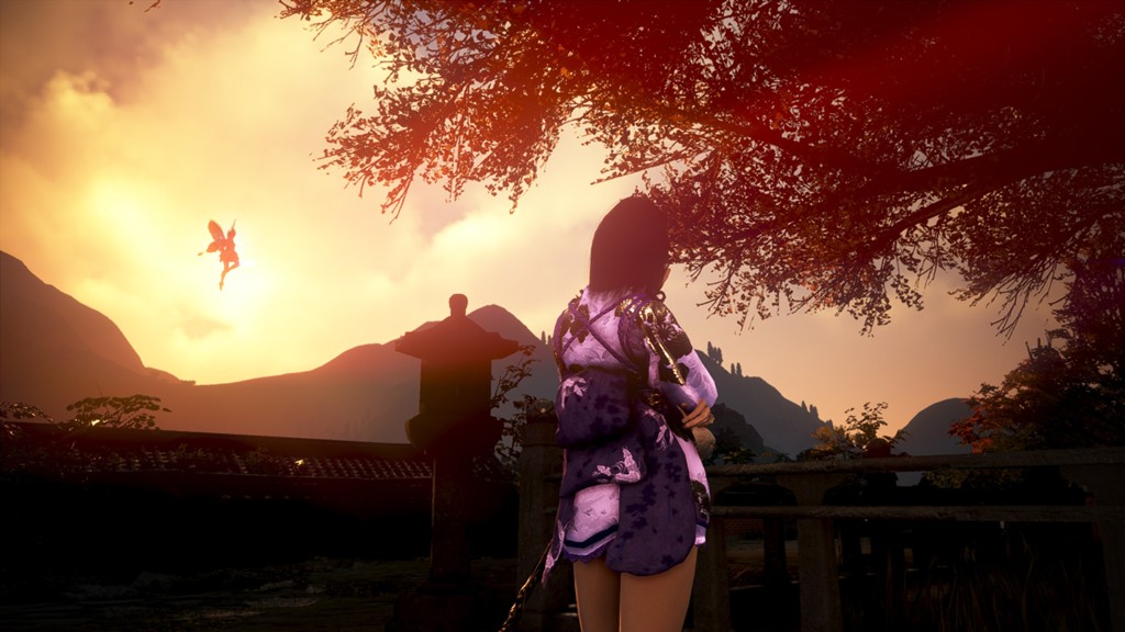 朝の国の夕焼け